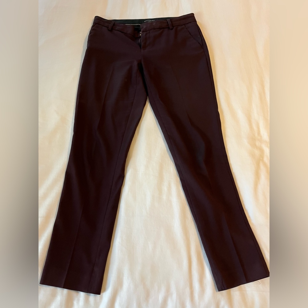 Burgundy banana republic 6S dress pants